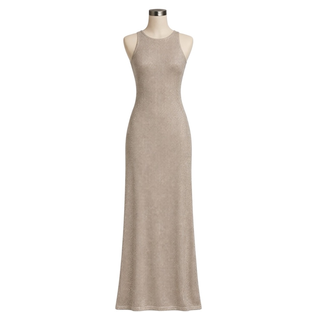 House of Harlow 1960 Sparkle Knit Maxi Dress
